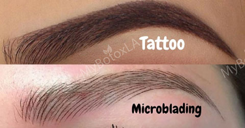 Microblading vs Tattoo